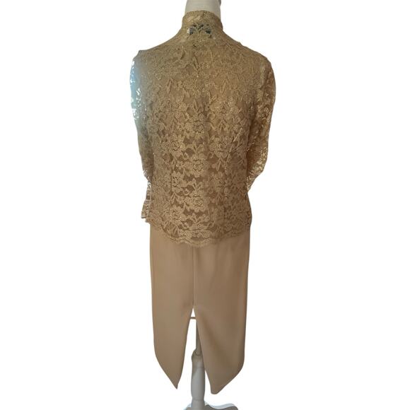 NWT Jessica Howard Women's  2 Piece 4 Petite Maxi Dress - Picture 2 of 11